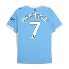 Manchester City Omar Marmoush #7 Primera Equipación 2025-26 Manga Corta